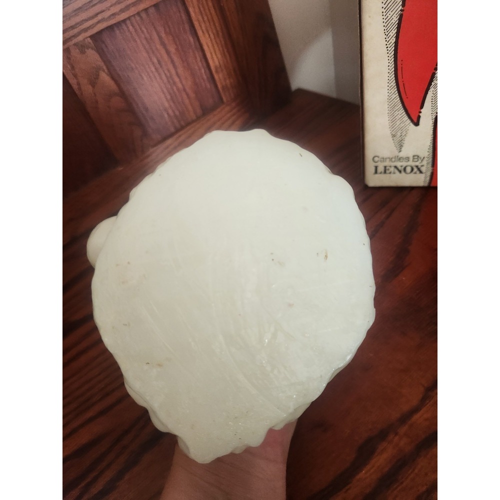 Vintage Candlew By Lenox Santa Head Candle With Original Box - Picture 7 of 8